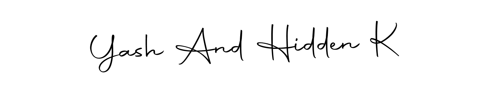 You can use this online signature creator to create a handwritten signature for the name Yash And Hidden K. This is the best online autograph maker. Yash And Hidden K signature style 10 images and pictures png