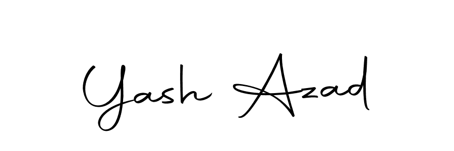 You can use this online signature creator to create a handwritten signature for the name Yash Azad. This is the best online autograph maker. Yash Azad signature style 10 images and pictures png