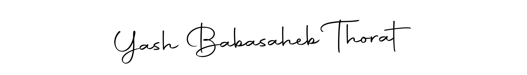 Make a short Yash Babasaheb Thorat signature style. Manage your documents anywhere anytime using Autography-DOLnW. Create and add eSignatures, submit forms, share and send files easily. Yash Babasaheb Thorat signature style 10 images and pictures png