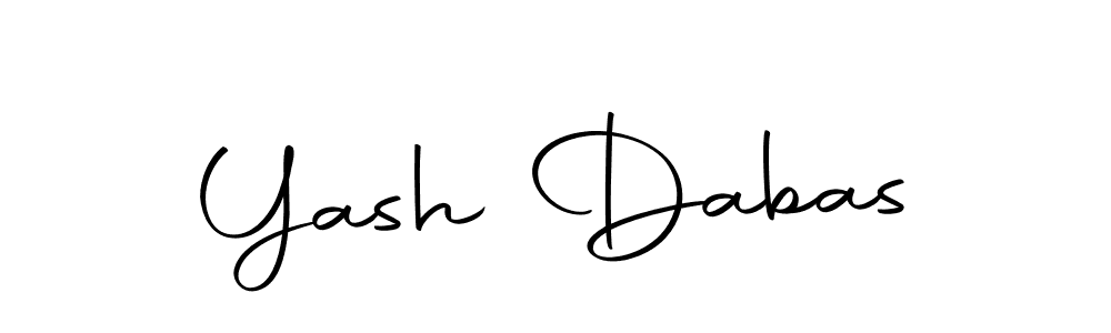 Similarly Autography-DOLnW is the best handwritten signature design. Signature creator online .You can use it as an online autograph creator for name Yash Dabas. Yash Dabas signature style 10 images and pictures png