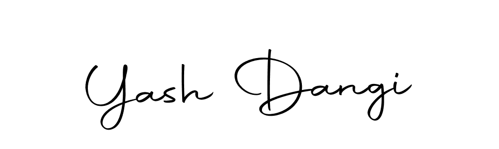 Here are the top 10 professional signature styles for the name Yash Dangi. These are the best autograph styles you can use for your name. Yash Dangi signature style 10 images and pictures png