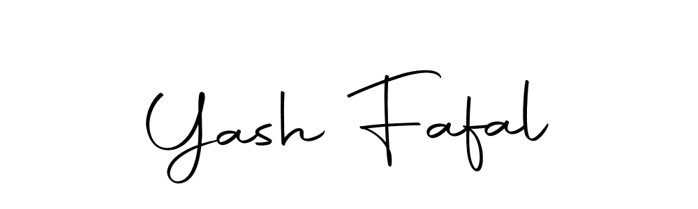 You can use this online signature creator to create a handwritten signature for the name Yash Fafal. This is the best online autograph maker. Yash Fafal signature style 10 images and pictures png