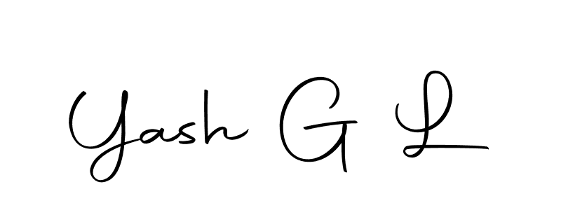 Make a beautiful signature design for name Yash G L. With this signature (Autography-DOLnW) style, you can create a handwritten signature for free. Yash G L signature style 10 images and pictures png