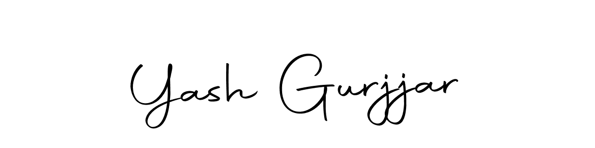 Also we have Yash Gurjjar name is the best signature style. Create professional handwritten signature collection using Autography-DOLnW autograph style. Yash Gurjjar signature style 10 images and pictures png
