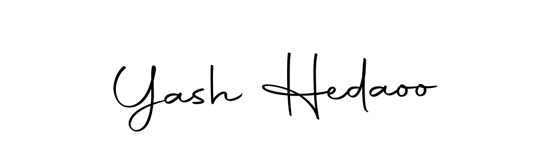 How to make Yash Hedaoo signature? Autography-DOLnW is a professional autograph style. Create handwritten signature for Yash Hedaoo name. Yash Hedaoo signature style 10 images and pictures png