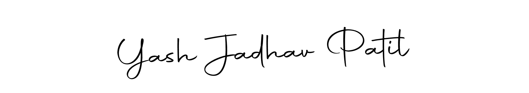 How to make Yash Jadhav Patil signature? Autography-DOLnW is a professional autograph style. Create handwritten signature for Yash Jadhav Patil name. Yash Jadhav Patil signature style 10 images and pictures png