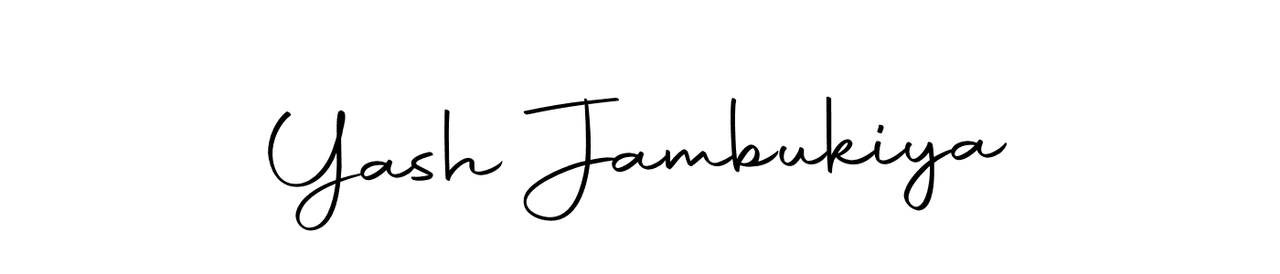 How to make Yash Jambukiya signature? Autography-DOLnW is a professional autograph style. Create handwritten signature for Yash Jambukiya name. Yash Jambukiya signature style 10 images and pictures png