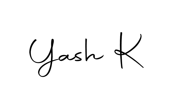 if you are searching for the best signature style for your name Yash K. so please give up your signature search. here we have designed multiple signature styles  using Autography-DOLnW. Yash K signature style 10 images and pictures png