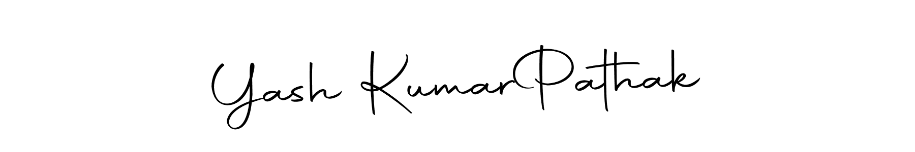 Use a signature maker to create a handwritten signature online. With this signature software, you can design (Autography-DOLnW) your own signature for name Yash Kumar  Pathak. Yash Kumar  Pathak signature style 10 images and pictures png