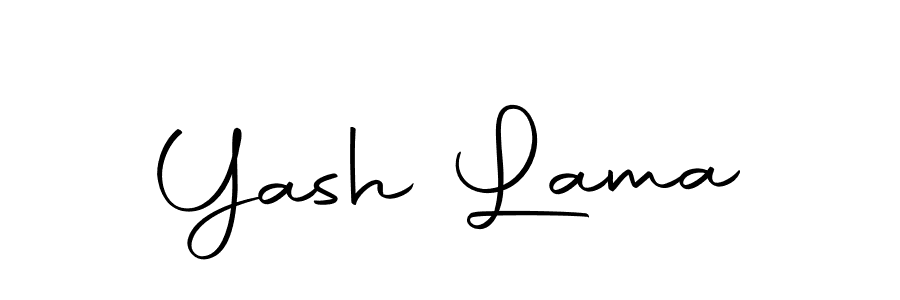 You can use this online signature creator to create a handwritten signature for the name Yash Lama. This is the best online autograph maker. Yash Lama signature style 10 images and pictures png