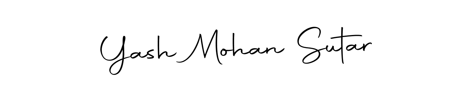 Once you've used our free online signature maker to create your best signature Autography-DOLnW style, it's time to enjoy all of the benefits that Yash Mohan Sutar name signing documents. Yash Mohan Sutar signature style 10 images and pictures png