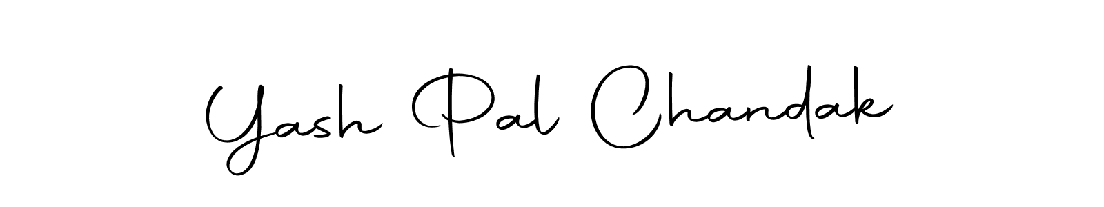 Use a signature maker to create a handwritten signature online. With this signature software, you can design (Autography-DOLnW) your own signature for name Yash Pal Chandak. Yash Pal Chandak signature style 10 images and pictures png