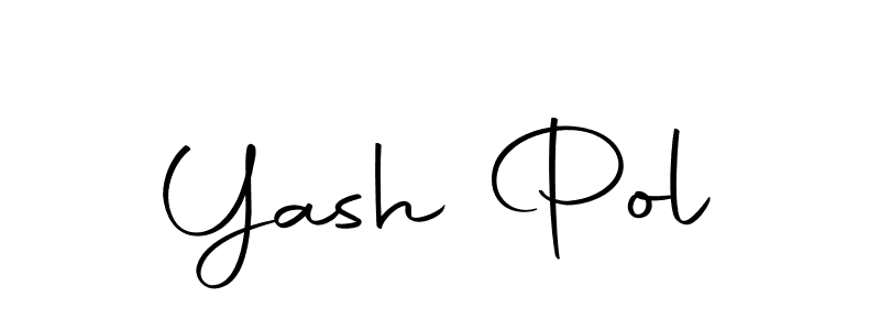 Create a beautiful signature design for name Yash Pol. With this signature (Autography-DOLnW) fonts, you can make a handwritten signature for free. Yash Pol signature style 10 images and pictures png