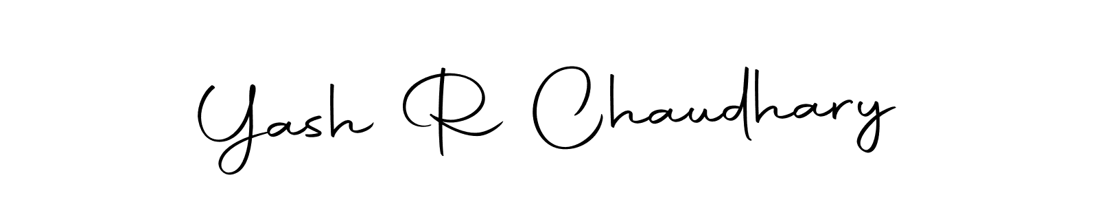 Make a short Yash R Chaudhary signature style. Manage your documents anywhere anytime using Autography-DOLnW. Create and add eSignatures, submit forms, share and send files easily. Yash R Chaudhary signature style 10 images and pictures png