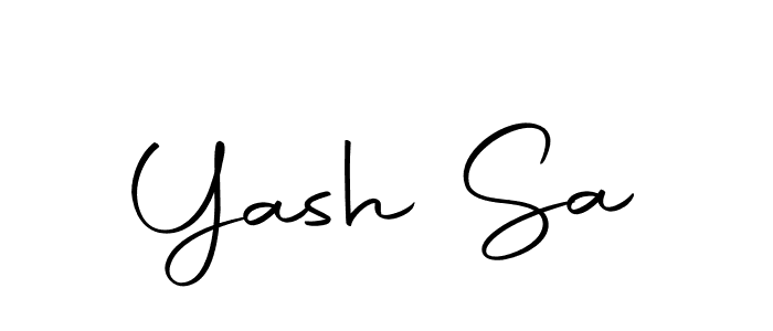 Also we have Yash Sa name is the best signature style. Create professional handwritten signature collection using Autography-DOLnW autograph style. Yash Sa signature style 10 images and pictures png