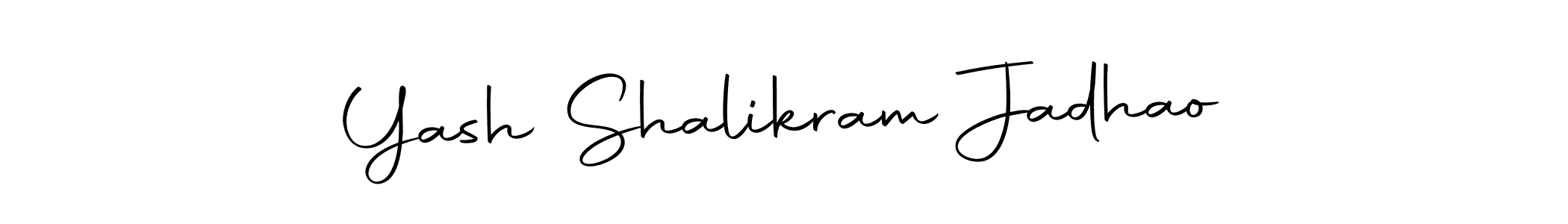 Yash Shalikram Jadhao stylish signature style. Best Handwritten Sign (Autography-DOLnW) for my name. Handwritten Signature Collection Ideas for my name Yash Shalikram Jadhao. Yash Shalikram Jadhao signature style 10 images and pictures png