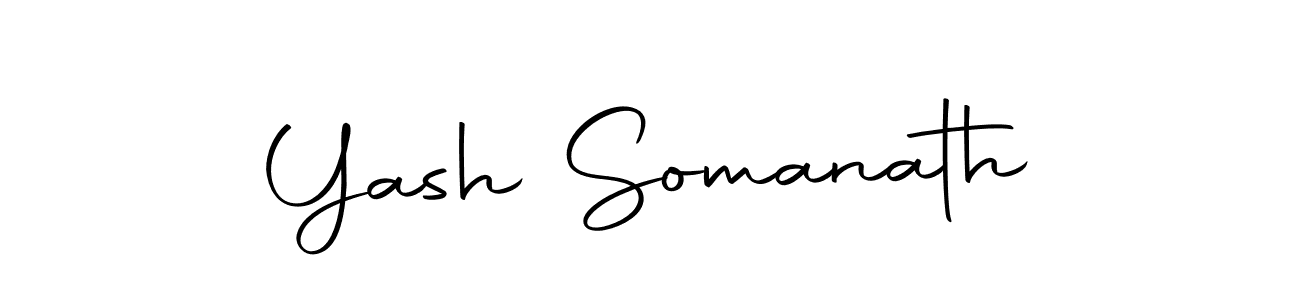 Autography-DOLnW is a professional signature style that is perfect for those who want to add a touch of class to their signature. It is also a great choice for those who want to make their signature more unique. Get Yash Somanath name to fancy signature for free. Yash Somanath signature style 10 images and pictures png