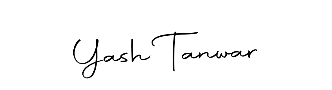 Make a beautiful signature design for name Yash Tanwar. With this signature (Autography-DOLnW) style, you can create a handwritten signature for free. Yash Tanwar signature style 10 images and pictures png