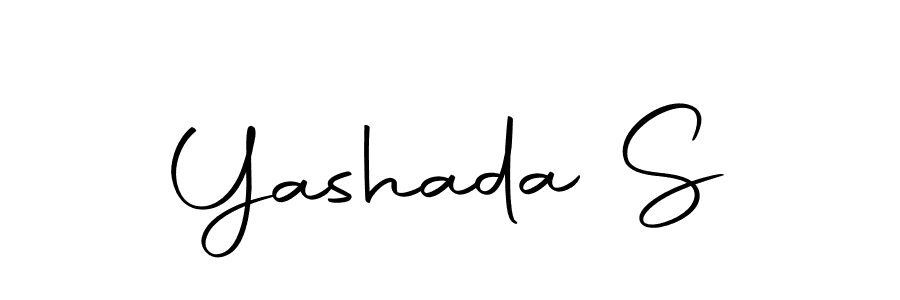 How to make Yashada S signature? Autography-DOLnW is a professional autograph style. Create handwritten signature for Yashada S name. Yashada S signature style 10 images and pictures png