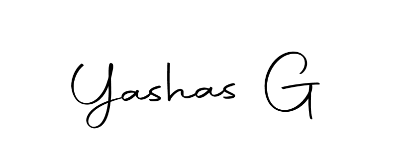 if you are searching for the best signature style for your name Yashas G. so please give up your signature search. here we have designed multiple signature styles  using Autography-DOLnW. Yashas G signature style 10 images and pictures png