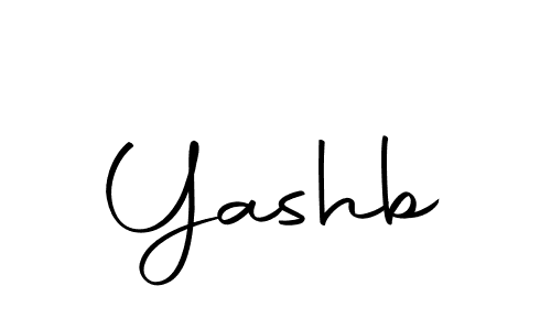 Also we have Yashb name is the best signature style. Create professional handwritten signature collection using Autography-DOLnW autograph style. Yashb signature style 10 images and pictures png