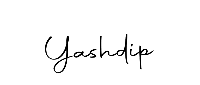 Use a signature maker to create a handwritten signature online. With this signature software, you can design (Autography-DOLnW) your own signature for name Yashdip. Yashdip signature style 10 images and pictures png