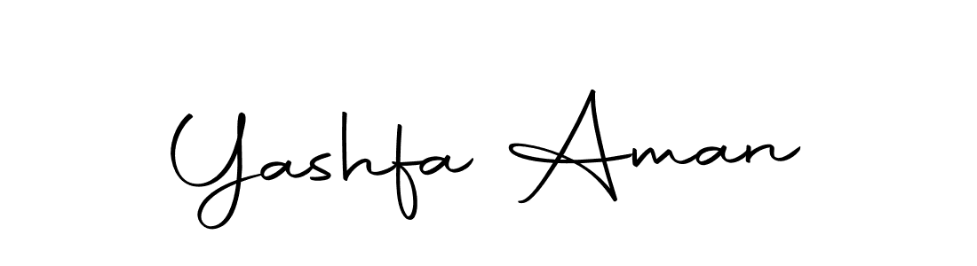 How to make Yashfa Aman signature? Autography-DOLnW is a professional autograph style. Create handwritten signature for Yashfa Aman name. Yashfa Aman signature style 10 images and pictures png