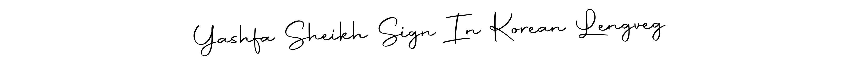 Make a beautiful signature design for name Yashfa Sheikh Sign In Korean Lengveg. With this signature (Autography-DOLnW) style, you can create a handwritten signature for free. Yashfa Sheikh Sign In Korean Lengveg signature style 10 images and pictures png