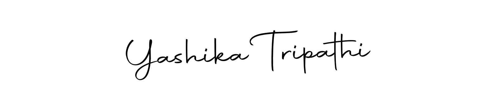 Yashika Tripathi stylish signature style. Best Handwritten Sign (Autography-DOLnW) for my name. Handwritten Signature Collection Ideas for my name Yashika Tripathi. Yashika Tripathi signature style 10 images and pictures png