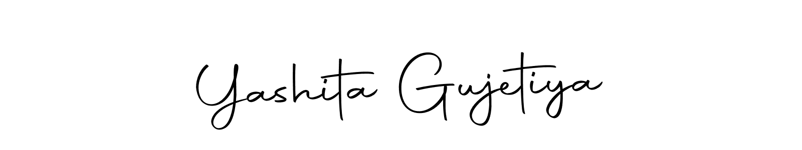 Autography-DOLnW is a professional signature style that is perfect for those who want to add a touch of class to their signature. It is also a great choice for those who want to make their signature more unique. Get Yashita Gujetiya name to fancy signature for free. Yashita Gujetiya signature style 10 images and pictures png