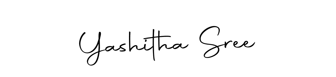 Use a signature maker to create a handwritten signature online. With this signature software, you can design (Autography-DOLnW) your own signature for name Yashitha Sree. Yashitha Sree signature style 10 images and pictures png