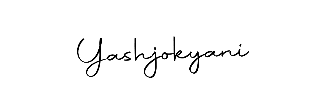 Design your own signature with our free online signature maker. With this signature software, you can create a handwritten (Autography-DOLnW) signature for name Yashjokyani. Yashjokyani signature style 10 images and pictures png