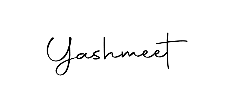 Also we have Yashmeet name is the best signature style. Create professional handwritten signature collection using Autography-DOLnW autograph style. Yashmeet signature style 10 images and pictures png