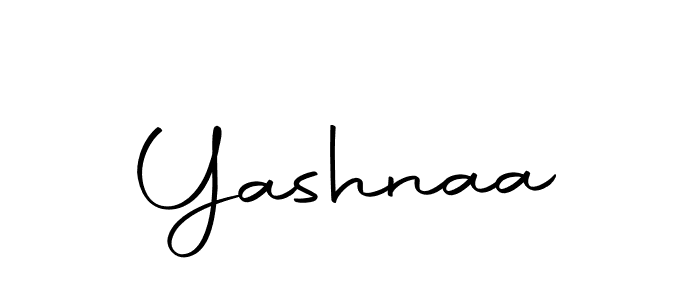 Make a beautiful signature design for name Yashnaa. With this signature (Autography-DOLnW) style, you can create a handwritten signature for free. Yashnaa signature style 10 images and pictures png