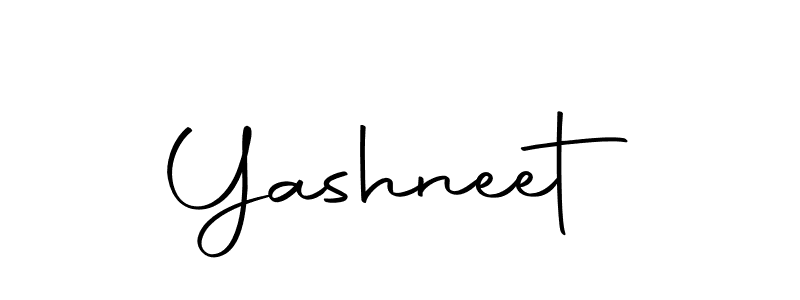 Create a beautiful signature design for name Yashneet. With this signature (Autography-DOLnW) fonts, you can make a handwritten signature for free. Yashneet signature style 10 images and pictures png