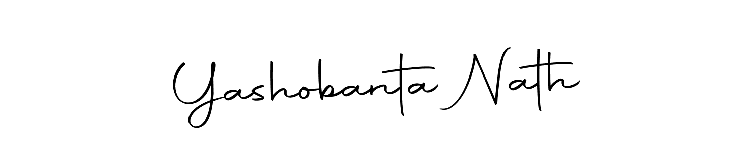 How to make Yashobanta Nath name signature. Use Autography-DOLnW style for creating short signs online. This is the latest handwritten sign. Yashobanta Nath signature style 10 images and pictures png