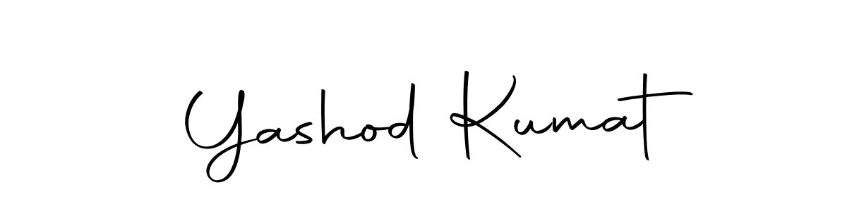 How to make Yashod Kumat signature? Autography-DOLnW is a professional autograph style. Create handwritten signature for Yashod Kumat name. Yashod Kumat signature style 10 images and pictures png