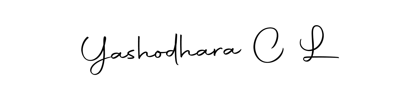 Make a short Yashodhara C L signature style. Manage your documents anywhere anytime using Autography-DOLnW. Create and add eSignatures, submit forms, share and send files easily. Yashodhara C L signature style 10 images and pictures png