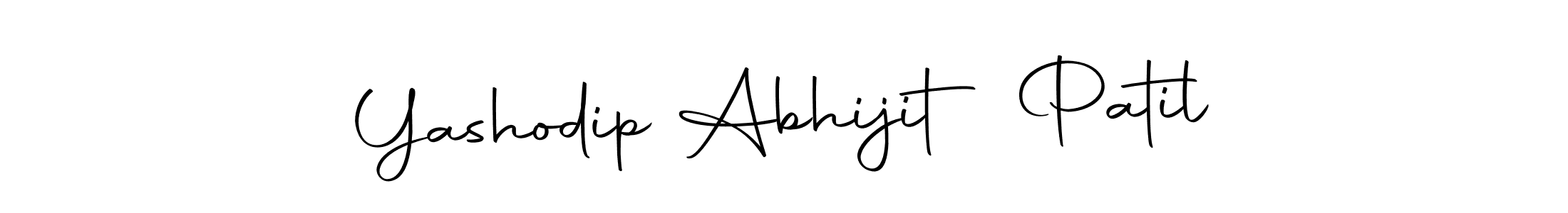 Make a short Yashodip Abhijit Patil signature style. Manage your documents anywhere anytime using Autography-DOLnW. Create and add eSignatures, submit forms, share and send files easily. Yashodip Abhijit Patil signature style 10 images and pictures png