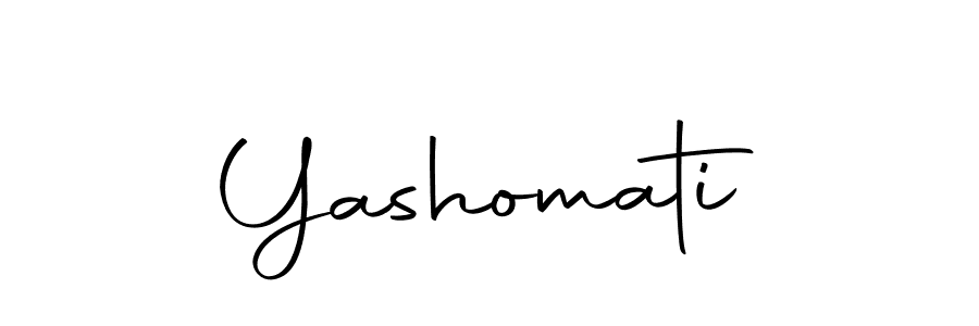 Design your own signature with our free online signature maker. With this signature software, you can create a handwritten (Autography-DOLnW) signature for name Yashomati. Yashomati signature style 10 images and pictures png