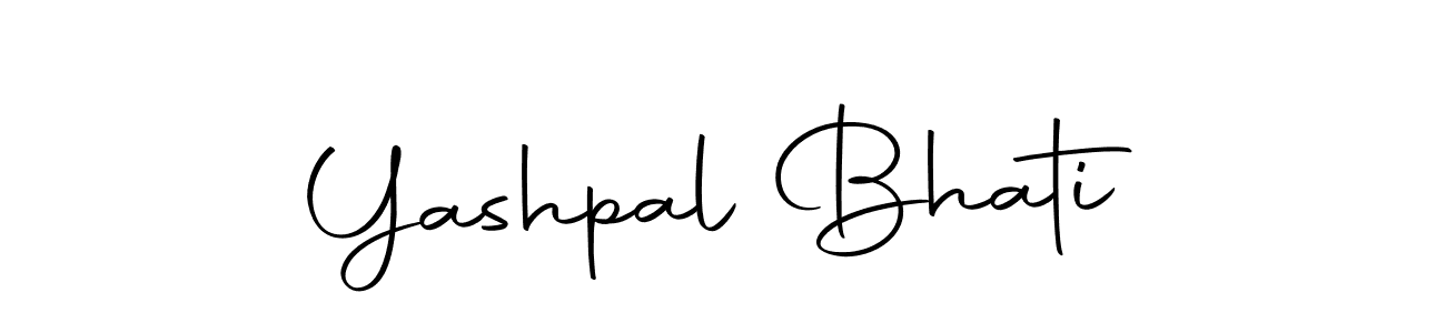 Also we have Yashpal Bhati name is the best signature style. Create professional handwritten signature collection using Autography-DOLnW autograph style. Yashpal Bhati signature style 10 images and pictures png