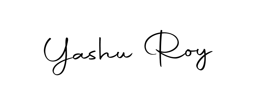 Create a beautiful signature design for name Yashu Roy. With this signature (Autography-DOLnW) fonts, you can make a handwritten signature for free. Yashu Roy signature style 10 images and pictures png