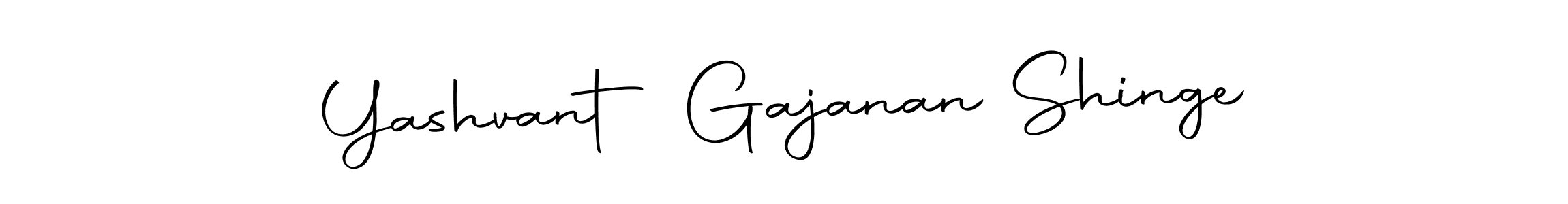 How to make Yashvant Gajanan Shinge name signature. Use Autography-DOLnW style for creating short signs online. This is the latest handwritten sign. Yashvant Gajanan Shinge signature style 10 images and pictures png