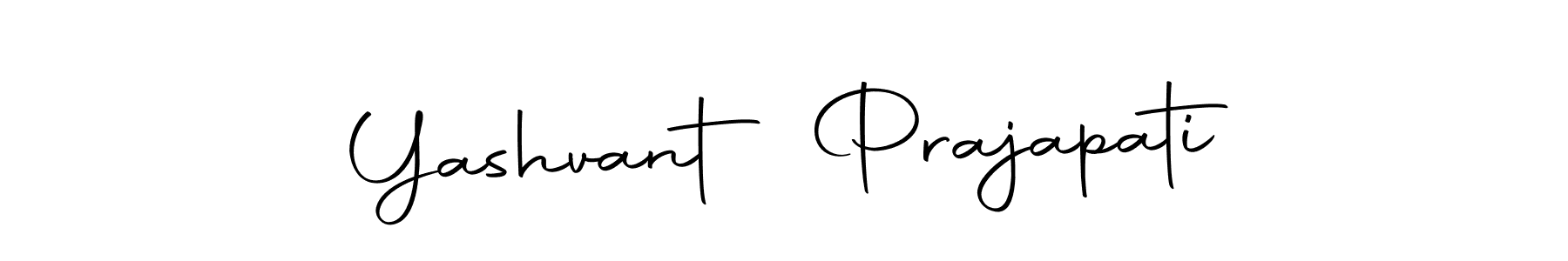The best way (Autography-DOLnW) to make a short signature is to pick only two or three words in your name. The name Yashvant Prajapati include a total of six letters. For converting this name. Yashvant Prajapati signature style 10 images and pictures png