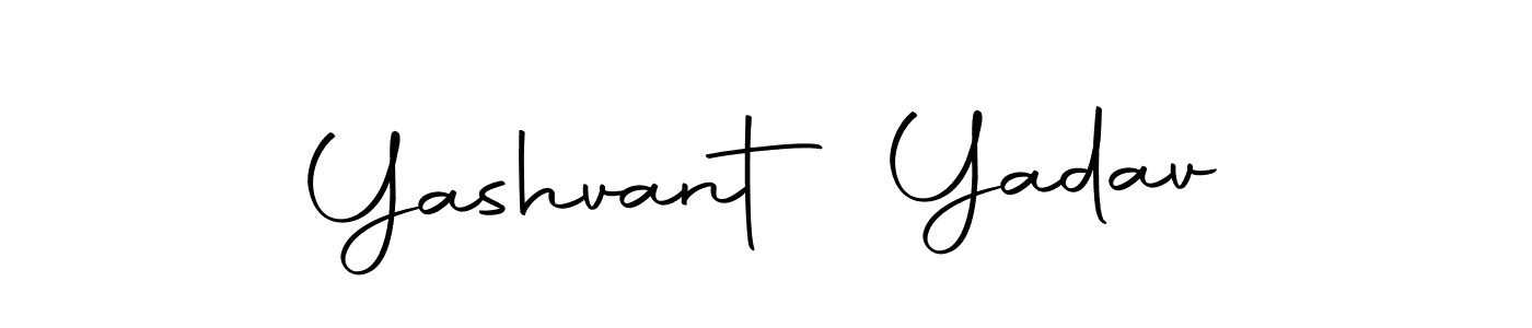 Use a signature maker to create a handwritten signature online. With this signature software, you can design (Autography-DOLnW) your own signature for name Yashvant Yadav. Yashvant Yadav signature style 10 images and pictures png