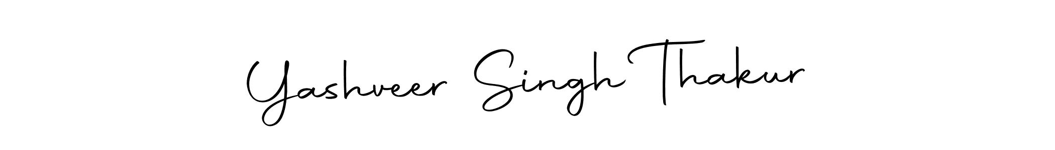 Design your own signature with our free online signature maker. With this signature software, you can create a handwritten (Autography-DOLnW) signature for name Yashveer Singh Thakur. Yashveer Singh Thakur signature style 10 images and pictures png