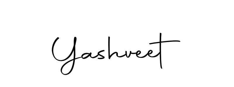 Design your own signature with our free online signature maker. With this signature software, you can create a handwritten (Autography-DOLnW) signature for name Yashveet. Yashveet signature style 10 images and pictures png