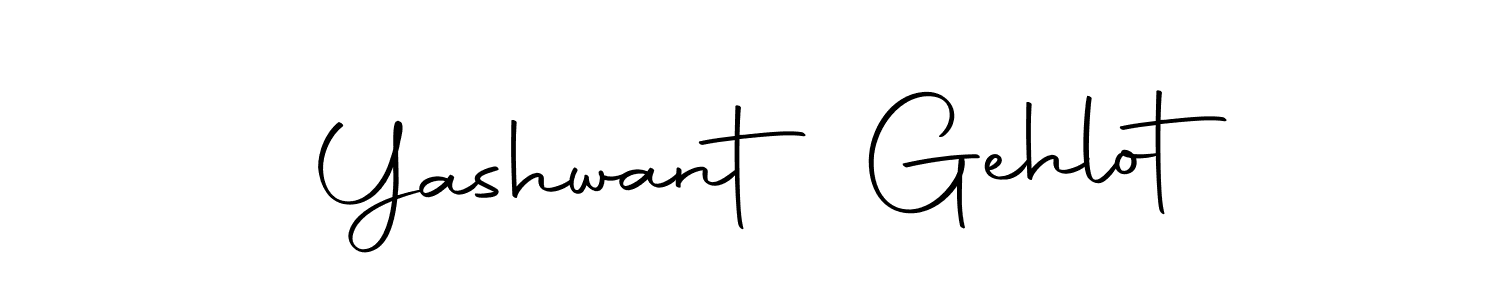 Also we have Yashwant Gehlot name is the best signature style. Create professional handwritten signature collection using Autography-DOLnW autograph style. Yashwant Gehlot signature style 10 images and pictures png