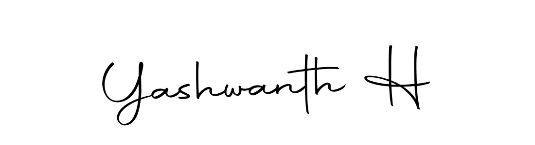 The best way (Autography-DOLnW) to make a short signature is to pick only two or three words in your name. The name Yashwanth H include a total of six letters. For converting this name. Yashwanth H signature style 10 images and pictures png