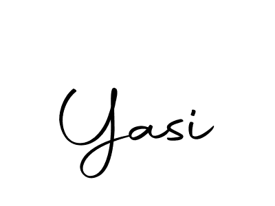 if you are searching for the best signature style for your name Yasi. so please give up your signature search. here we have designed multiple signature styles  using Autography-DOLnW. Yasi signature style 10 images and pictures png